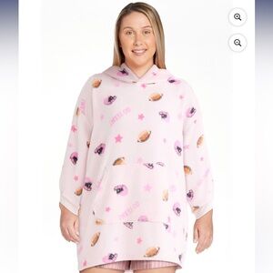 💜 Way To Celebrate Women's Hooded Lounger Size:S/M